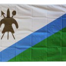 Lesotho (1987-2006) - 3"X5" Polyester Flag