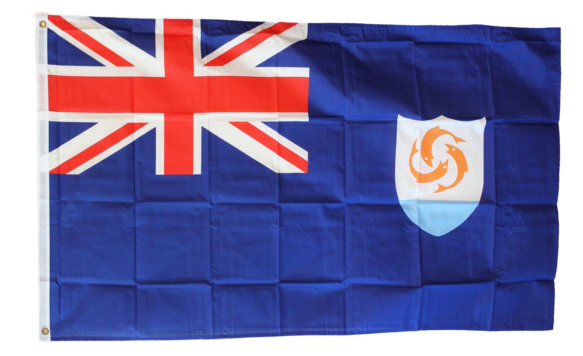 Anguilla - 3"X5" Polyester Flag
