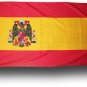 Spain - 3"X5" Historic Polyester Flag (Franco)