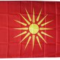Macedonia, Republic of - 3"X5" Polyester Flag (old)