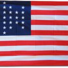 USA (33-Stars) - 3"X5" Polyester Flag ( (Ft. Sumter design)