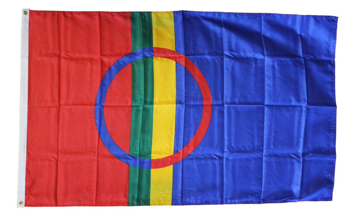 Sami  - 3"X5" Polyester Flag