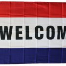 Welcome - 3"X5" Polyester Flag