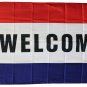Welcome - 3"X5" Polyester Flag