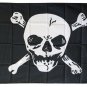 Jolly Roger - 3"X5" Polyester Flag
