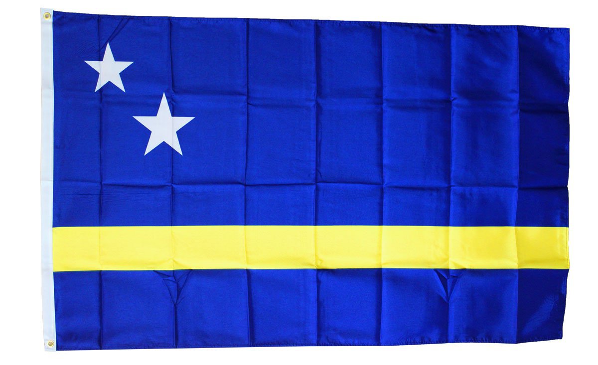 Curacao - 3"X5" Polyester Flag
