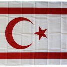 Northern Cyprus - 3"X5" Polyester Flag