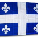 Quebec - 3"X5" Polyester Flag