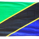 Tanzania - 3"X5" Polyester Flag