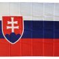 Slovakia - 3"X5" Polyester Flag