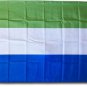 Sierra Leone - 3"X5" Polyester Flag