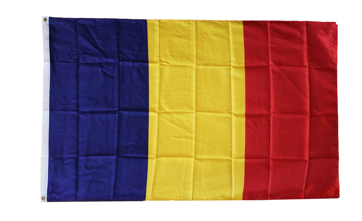 Romania - 3"X5" Polyester Flag