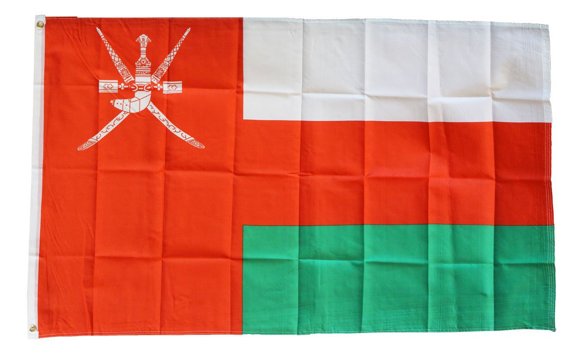 Oman - 3"X5" Polyester Flag