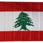 Lebanon - 3"X5" Polyester Flag