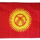 Kyrgyzstan - 3"X5" Polyester Flag
