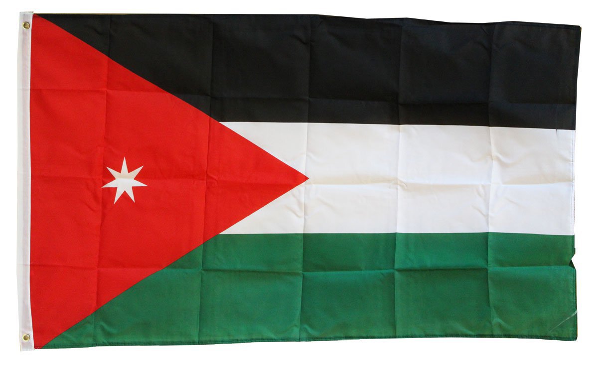 Jordan - 3"X5" Polyester Flag