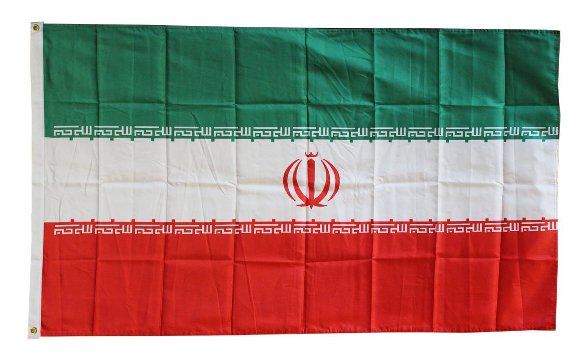 Iran - 3"X5" Polyester Flag