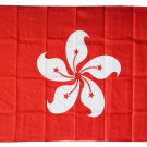 Hong Kong - 3"X5" Polyester Flag
