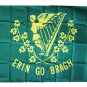Erin-Go-Bragh - 3"X5" Polyester Flag