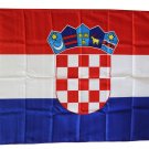 Croatia - 3"X5" Polyester Flag