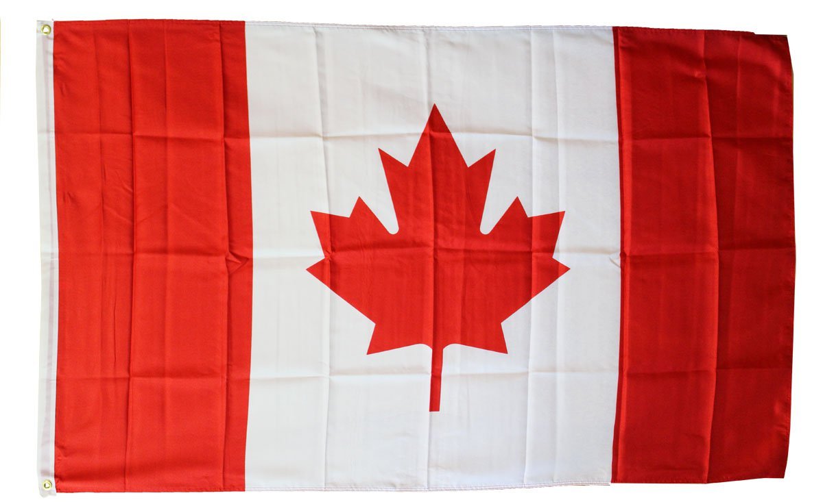 Canada - 3"X5" Polyester Flag