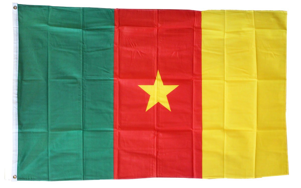 Cameroon - 3"X5" Polyester Flag
