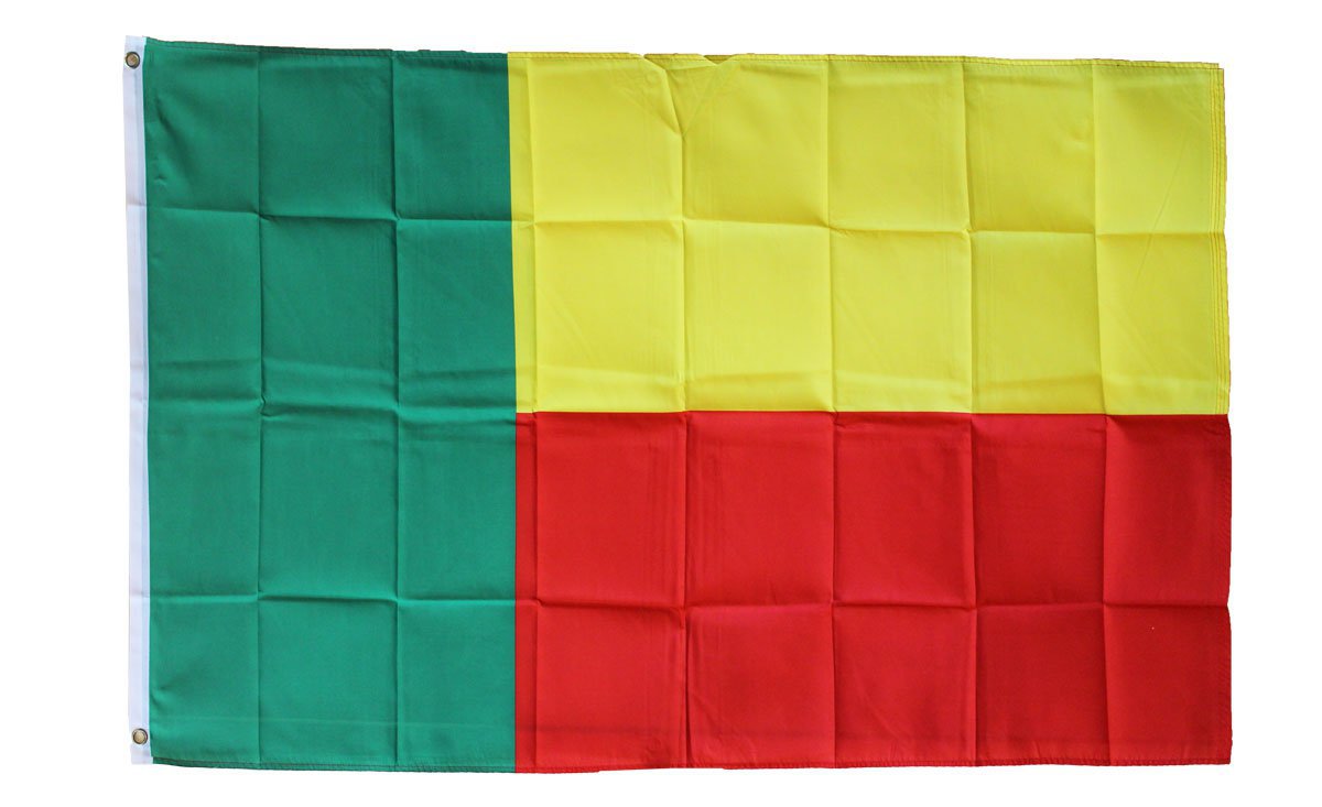 Benin - 3"X5" Polyester Flag