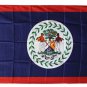 Belize - 3"X5" Polyester Flag