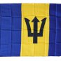 Barbados - 3"X5" Polyester Flag