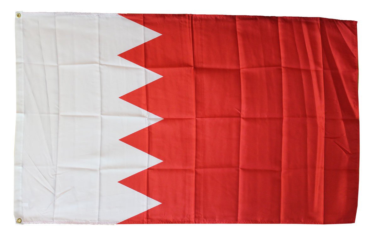 Bahrain - 3"X5" Polyester Flag