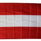 Austria - 3"X5" Polyester Flag (Plain)
