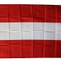 Austria - 3"X5" Polyester Flag (Plain)