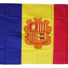 Andorra - 3"X5" Polyester Flag (State)