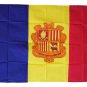 Andorra - 3"X5" Polyester Flag (State)