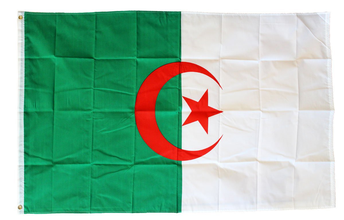 Algeria - 3"X5" Polyester Flag