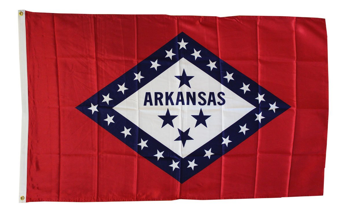 Arkansas - 3"X5" Polyester Flag