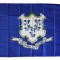 Connecticut - 3"X5" Polyester Flag