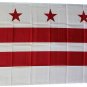 Washington, DC (district of columbia) - 3"X5" Polyester Flag