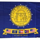 Georgia - 3"X5" Polyester Flag (2001-2003)