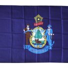 Maine - 3"X5" Polyester Flag