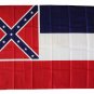 Mississippi - 3"X5" Polyester Flag