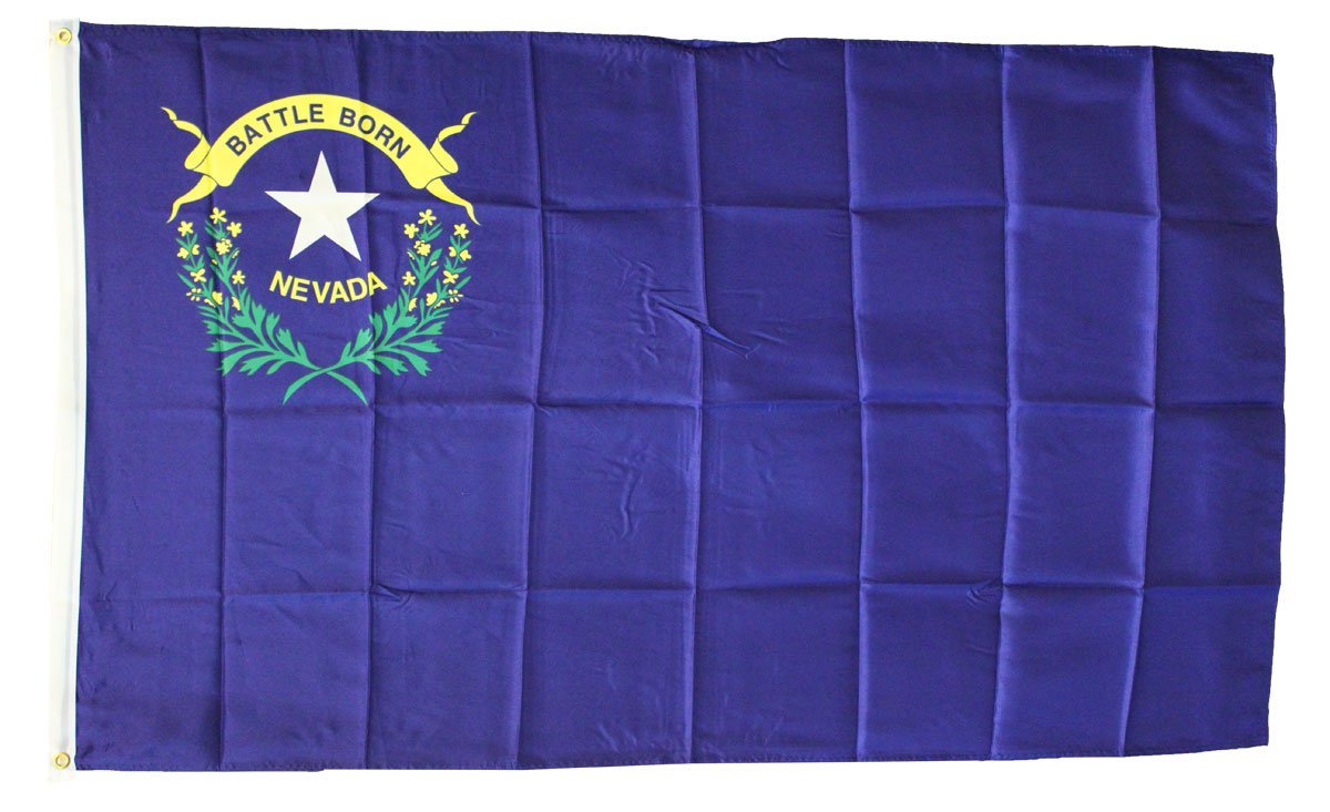 Nevada - 3"X5" Polyester Flag