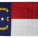 North Carolina - 3"X5" Polyester Flag