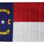 North Carolina - 3"X5" Polyester Flag