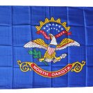 North Dakota - 3"X5" Polyester Flag