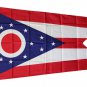 Ohio - 3"X5" Polyester Flag