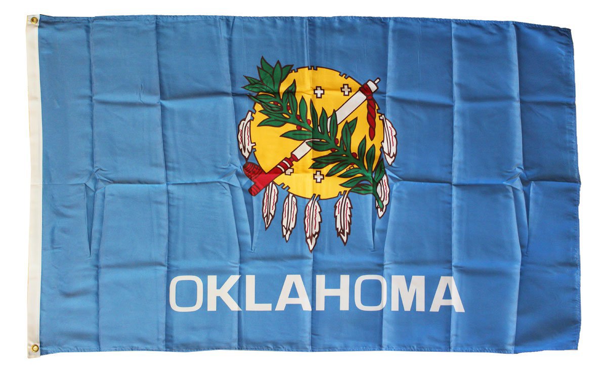Oklahoma - 3"X5" Polyester Flag