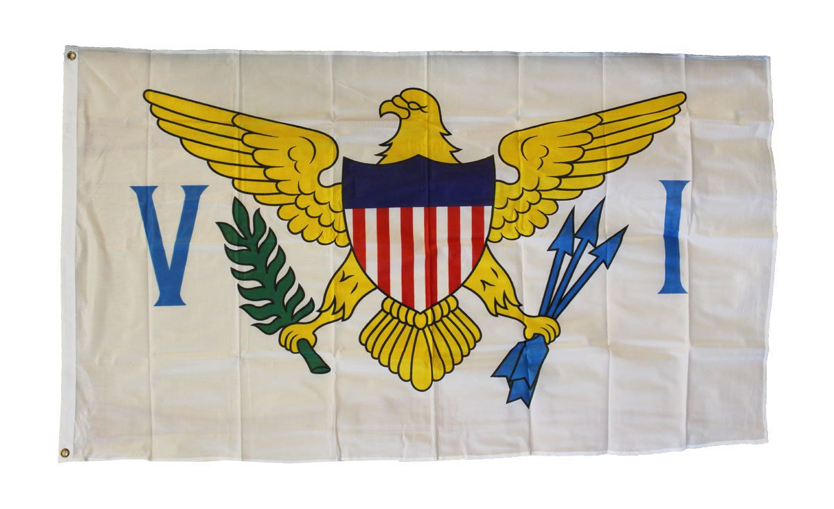 US Virgin Islands - 3"X5" Polyester Flag