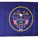 Utah - 3"X5" Polyester Flag