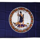 Virginia - 3"X5" Polyester Flag